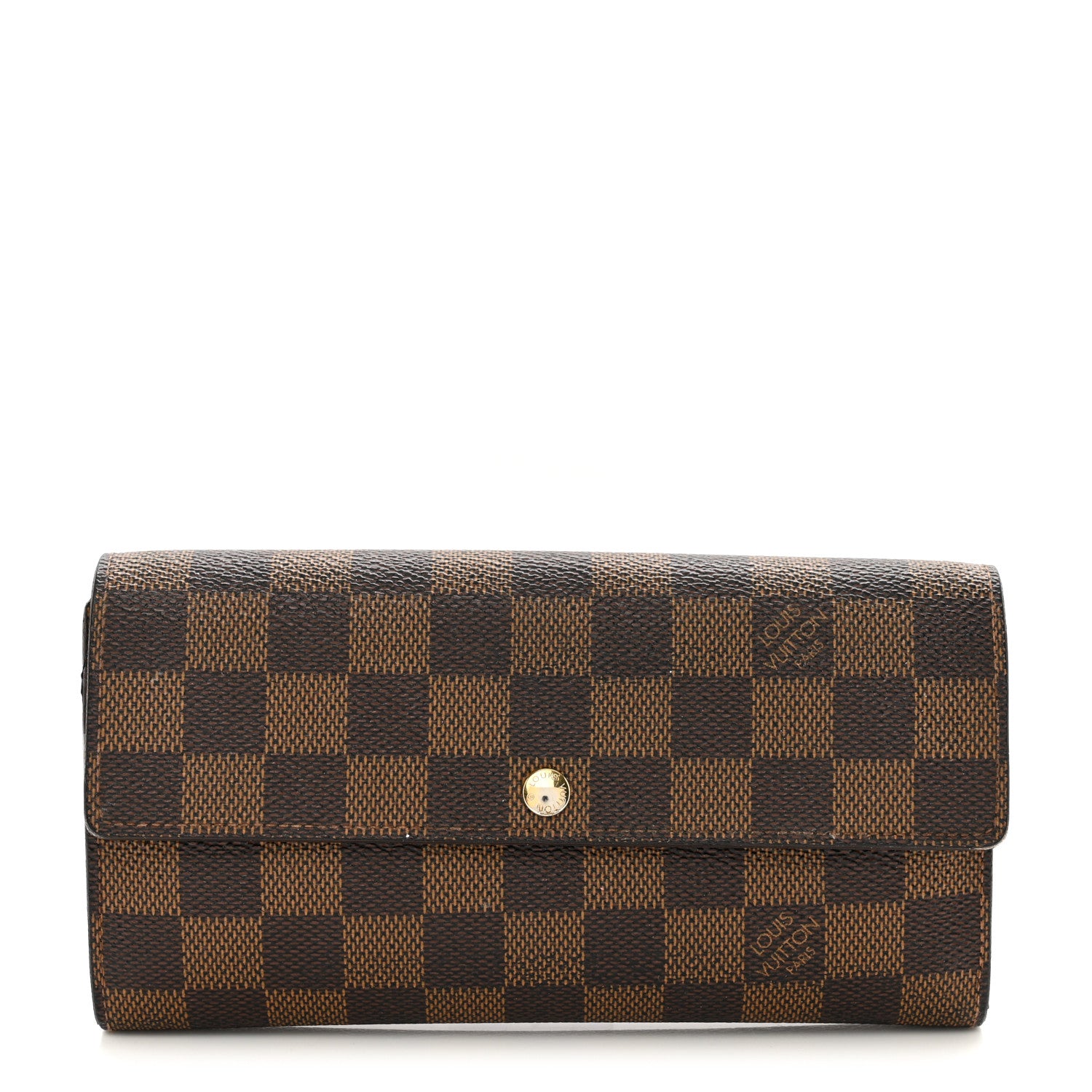 Louis Vuitton Damier Ebene Sarah Wallet 1 of 20