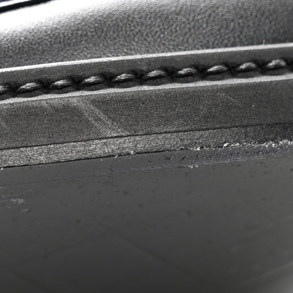 Chanel Lambskin Quilted CC Turnlock Loafers 37 Black 11 of 12