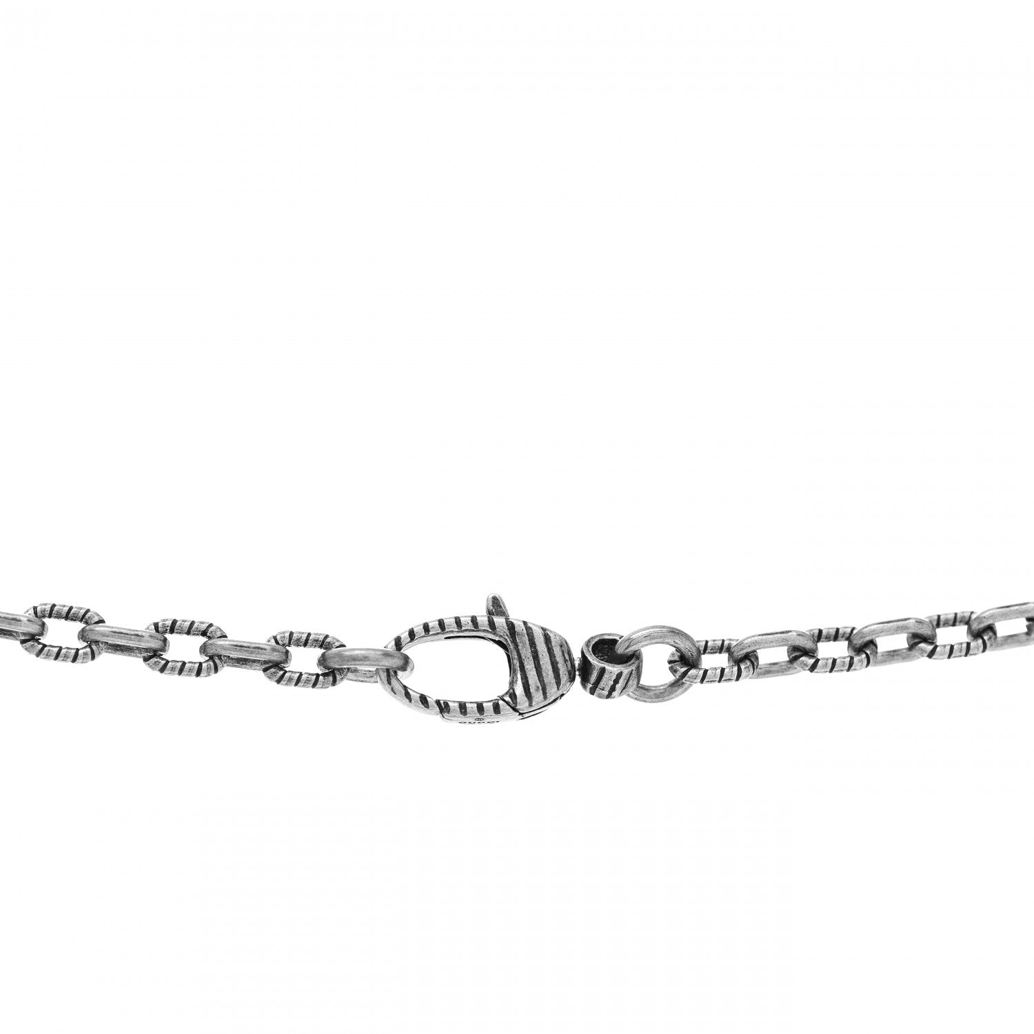 Gucci Sterling Silver Small Interlocking G Pendant Necklace 4 of 4