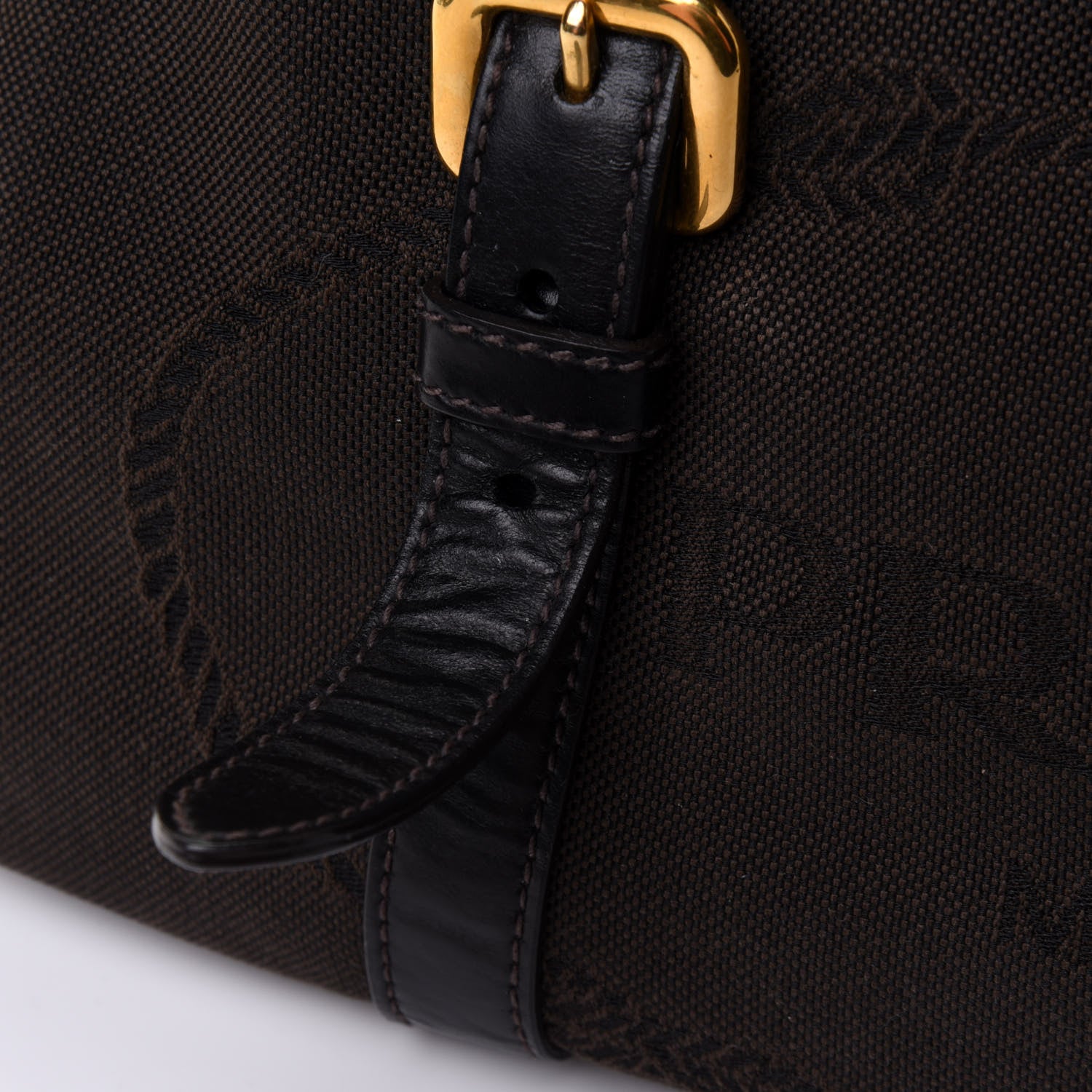Prada Jacquard Logo Tote Corda Bruciato 11 of 12