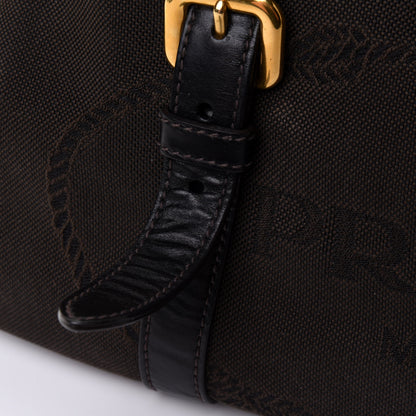 Prada Jacquard Logo Tote Corda Bruciato 11 of 12