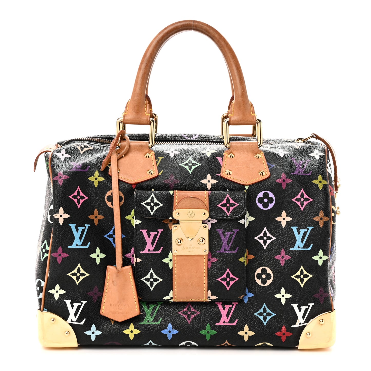 Monogram Multicolor Speedy 30 Black