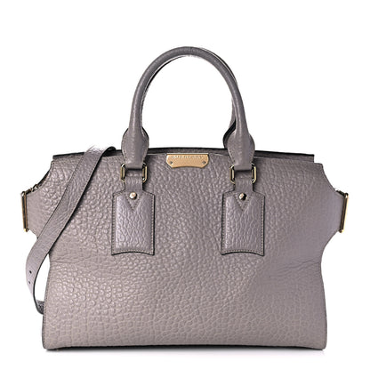 Burberry Signature Grain Medium Clifton Bag Grey 1 of 9