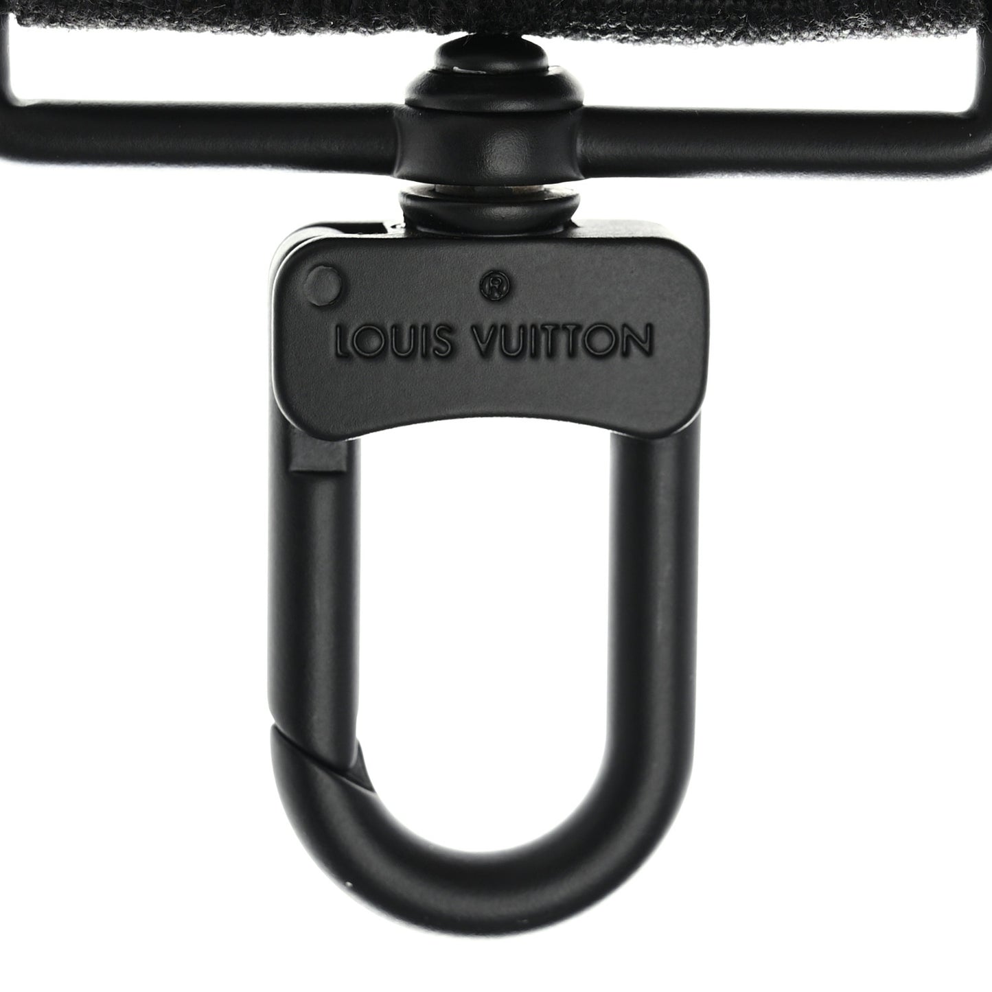 Monogram Trio Messenger Shoulder Strap Black