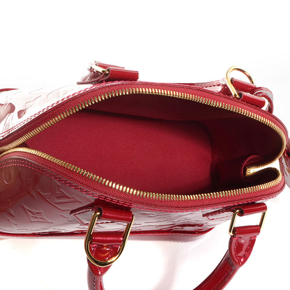 Louis Vuitton Vernis Alma BB Pomme D'Amour 5 of 7