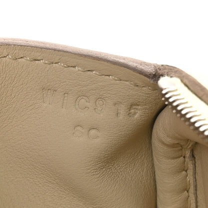 Hermes Taurillon Clemence Verso Mini Lindy 20 Jaune Milton Mushroom 6 of 11