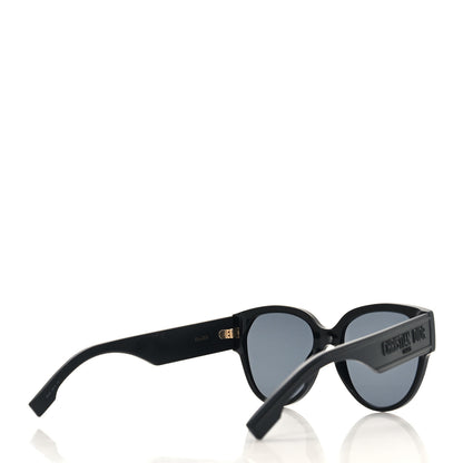 Christian Dior CHRISTIAN DIOR Acetate DiorID2 Sunglasses Black 4 of 9