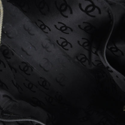 Chanel Leather Diamond Stitch Surpique Shoulder Bag Black 6 of 10