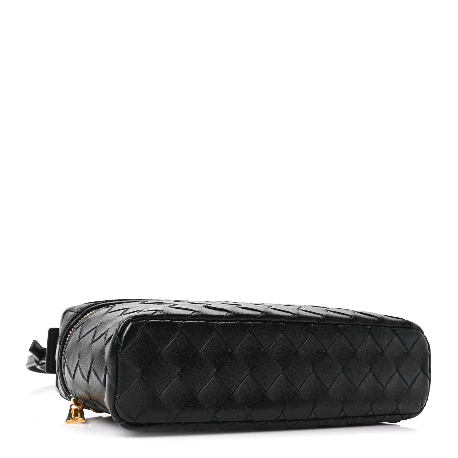Bottega Veneta Calfskin Intrecciato Bang Bang Vanity Case Black 4 of 9