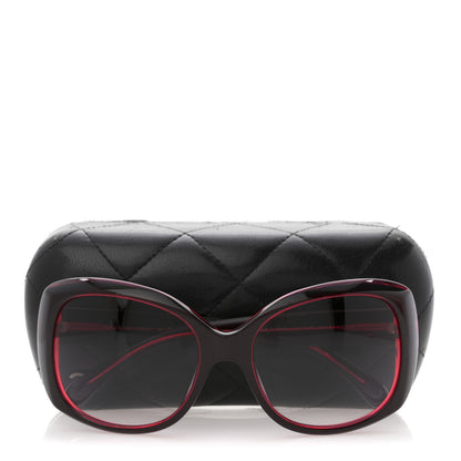 Chanel Acetate Polarized CC Sunglasses 5183 Red 9 of 9