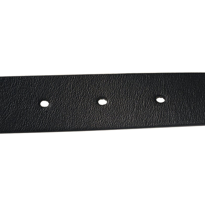 Christian Dior Calfskin 30 Montaigne Cut-Out CD Belt 90 36 Black 3 of 6