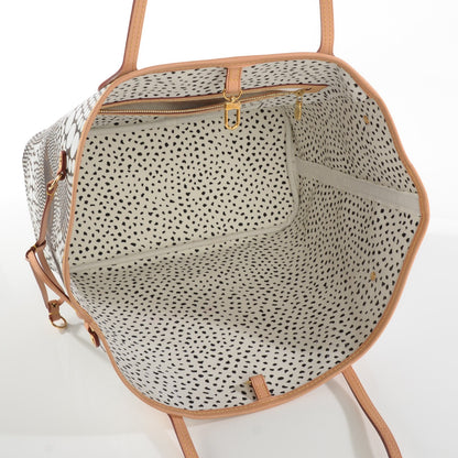 Louis Vuitton Monogram Kusama Waves Neverfull MM White 5 of 7