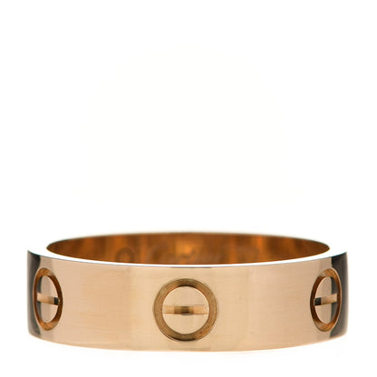 Cartier 18K Yellow Gold 5.5mm LOVE Ring 57 8 1 of 4