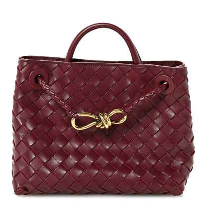 Bottega Veneta Nappa Intrecciato Small Andiamo Shoulder Bag Barolo 1 of 9