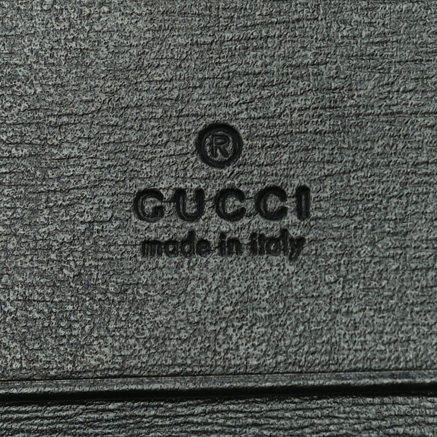 Gucci Calfskin Web Trapuntata GG Marmont Card Case Wallet Black 6 of 10