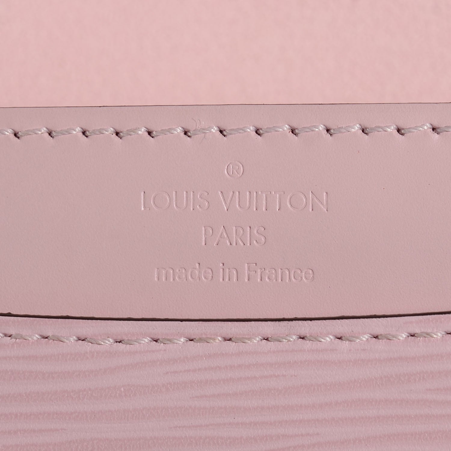 Louis Vuitton Epi Louise PM Rose Clair 6 of 7