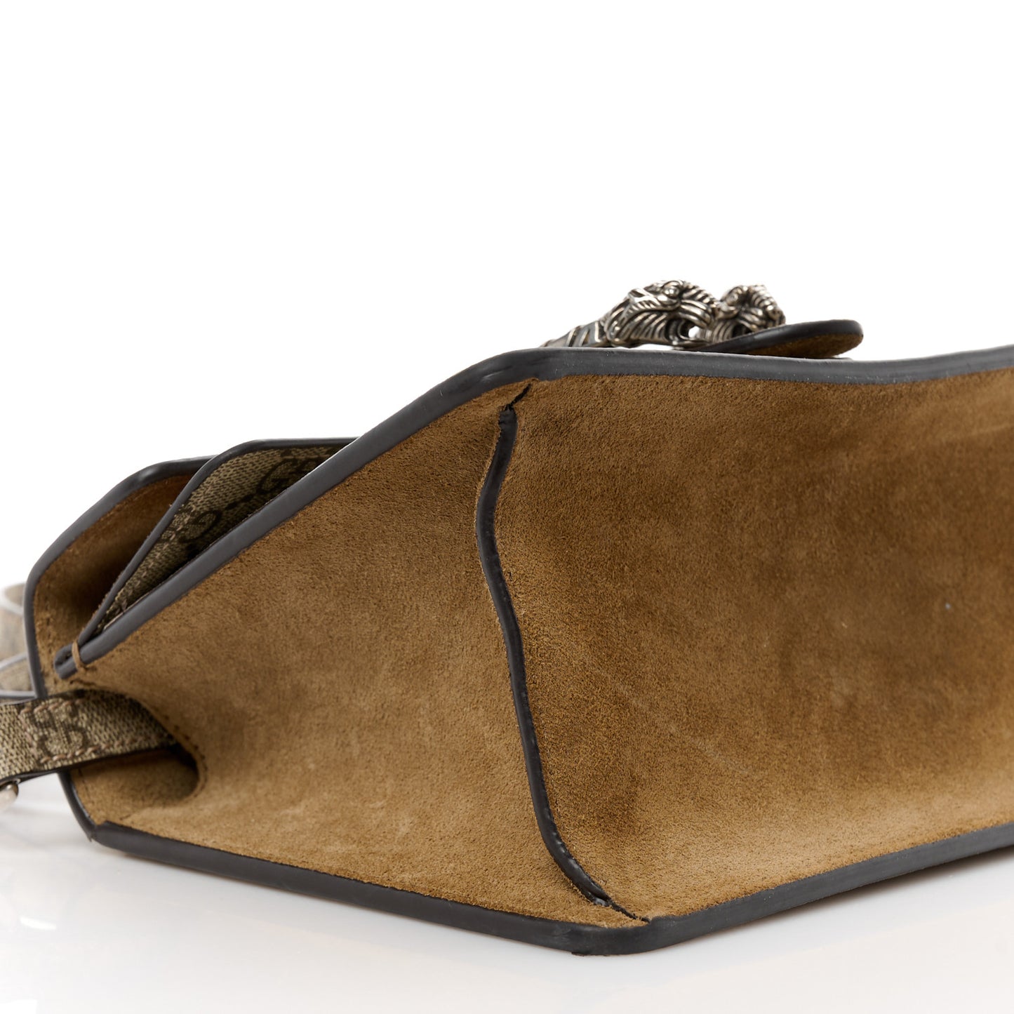 GG Supreme Monogram Small Dionysus Top Handle Bag Taupe