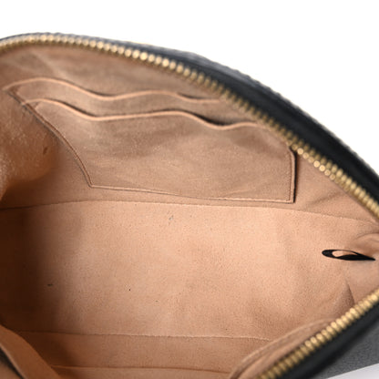 Gucci Suede Patent Web GG Small Ophidia Dome Shoulder Bag Black 5 of 10