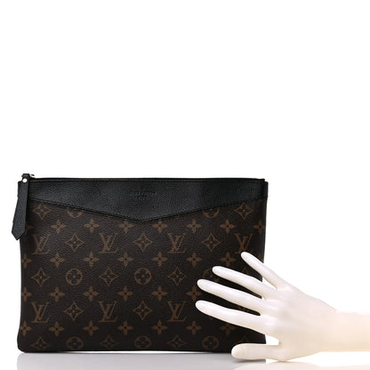 Louis Vuitton Monogram Daily Pouch Black 2 of 10