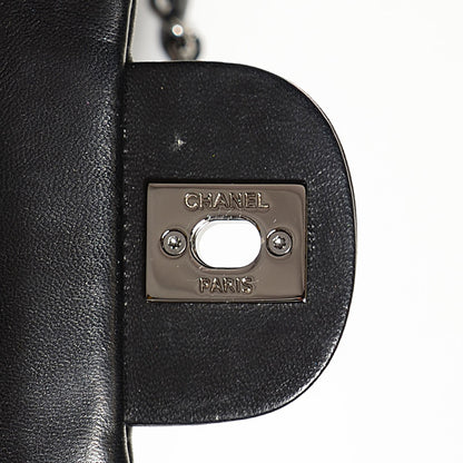 Chanel Lambskin Quilted Mini Chanel 3 Flap Black 6 of 8