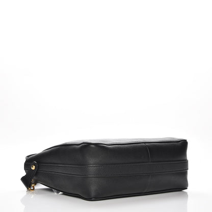 Christian Dior Grained Calfskin D-Bee Shopper Black 5 of 10