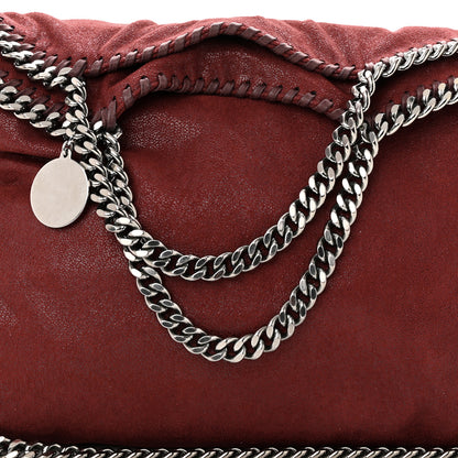 Stella McCartney Shaggy Deer Falabella Fold Over Tote Wine 7 of 9