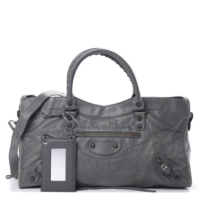 Balenciaga Agneau Classic Hardware Part Time Gris Tarmac 1 of 14