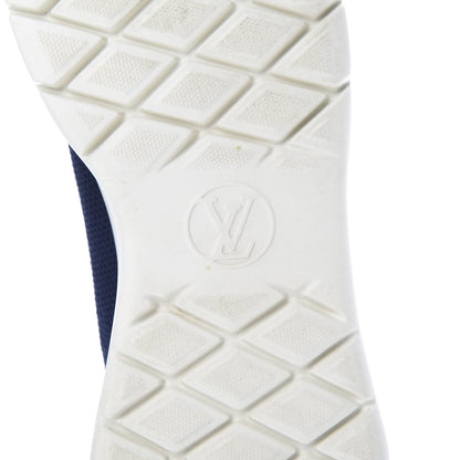 Louis Vuitton Stretch Fabric LV Black Heart Sock Sneaker 38.5 Marine 6 of 8