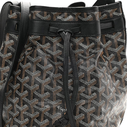 Goyard Goyardine Petit Flot Bucket Bag PM Black 7 of 11