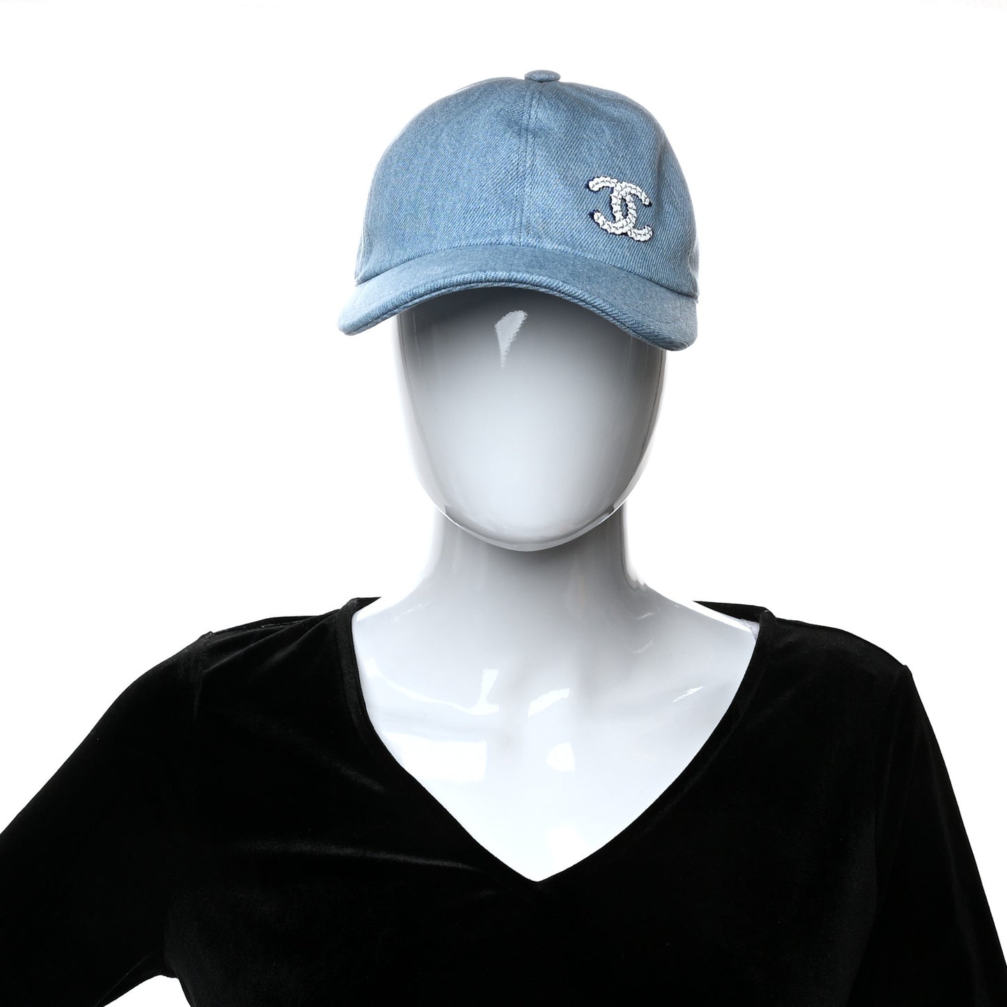 Denim Cap Hat Blue