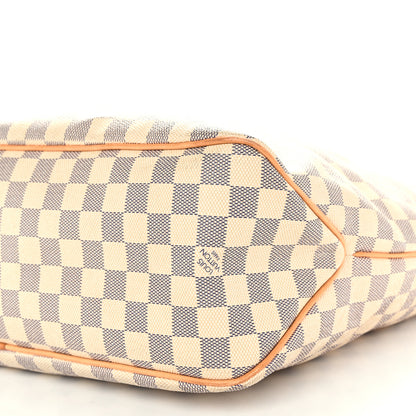 Louis Vuitton Damier Azur Delightful MM Rose Ballerine 9 of 9