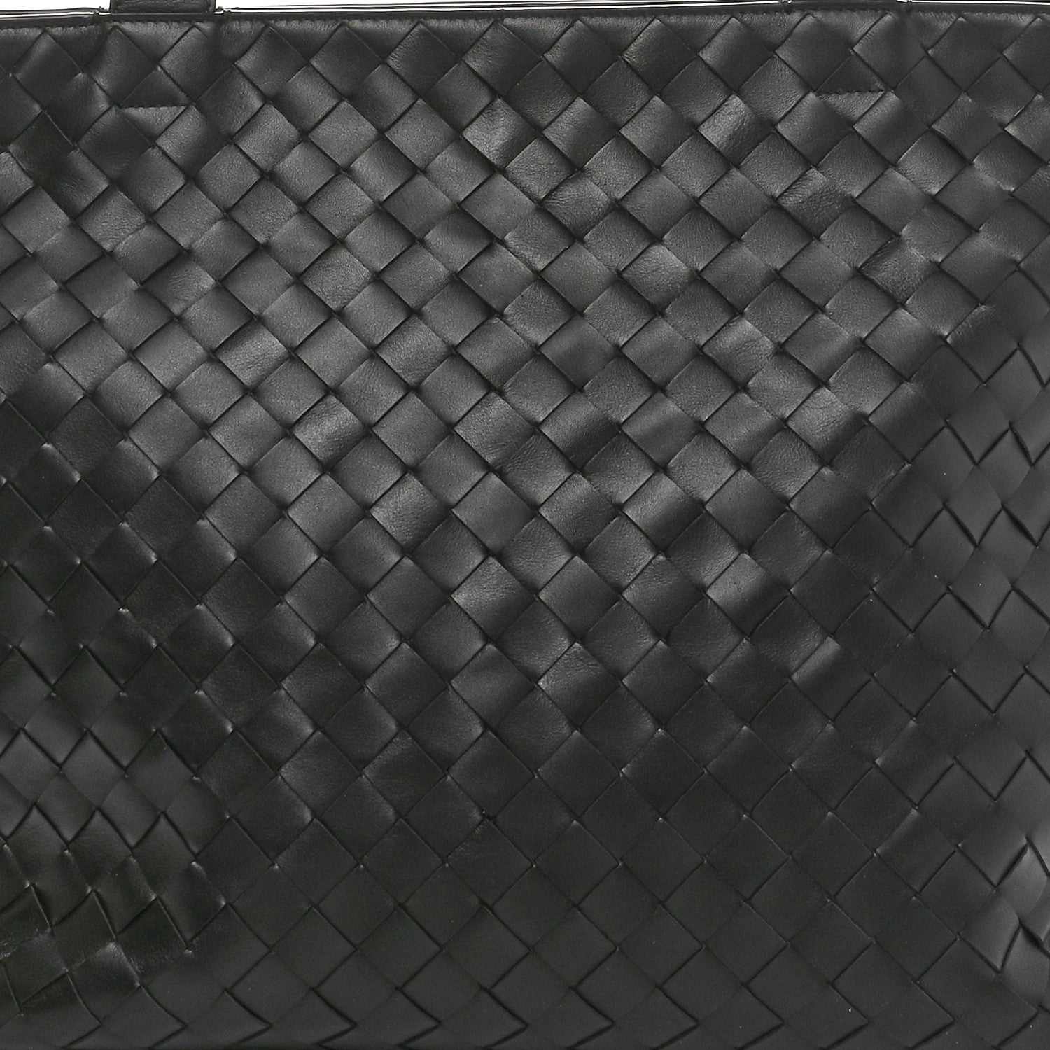 Bottega Veneta Calfskin Intrecciato Zipped Tote Black 7 of 9