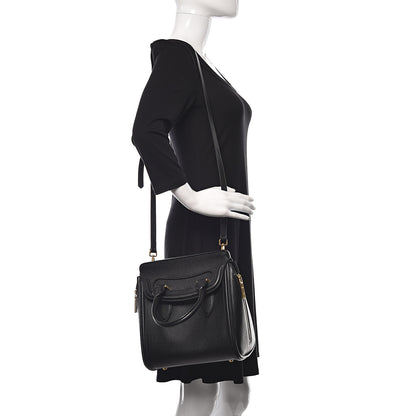 Alexander McQueen Grained Calfskin Large Heroine Black 2 of 18