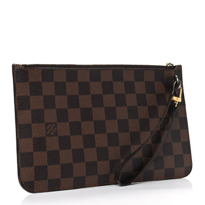 Louis Vuitton Damier Ebene Neverfull MM GM Pochette 2 of 5