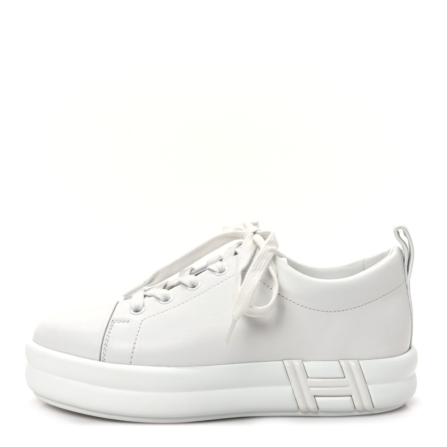 Calfskin Womens Happy Sneakers 36.5 White