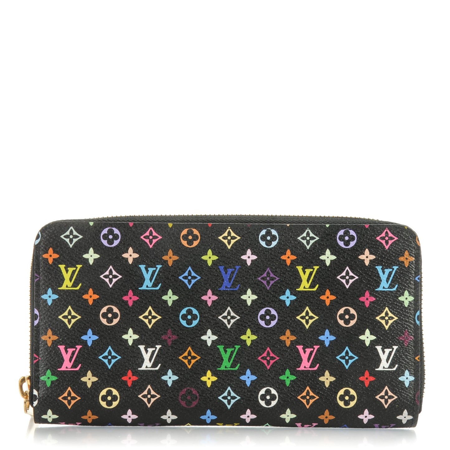 Monogram Multicolor Zippy Wallet Black Grenade