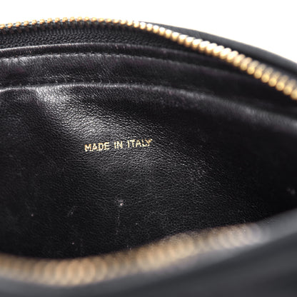 Chanel Lambskin Quilted CC Tassel Camera Case Black 7 of 11