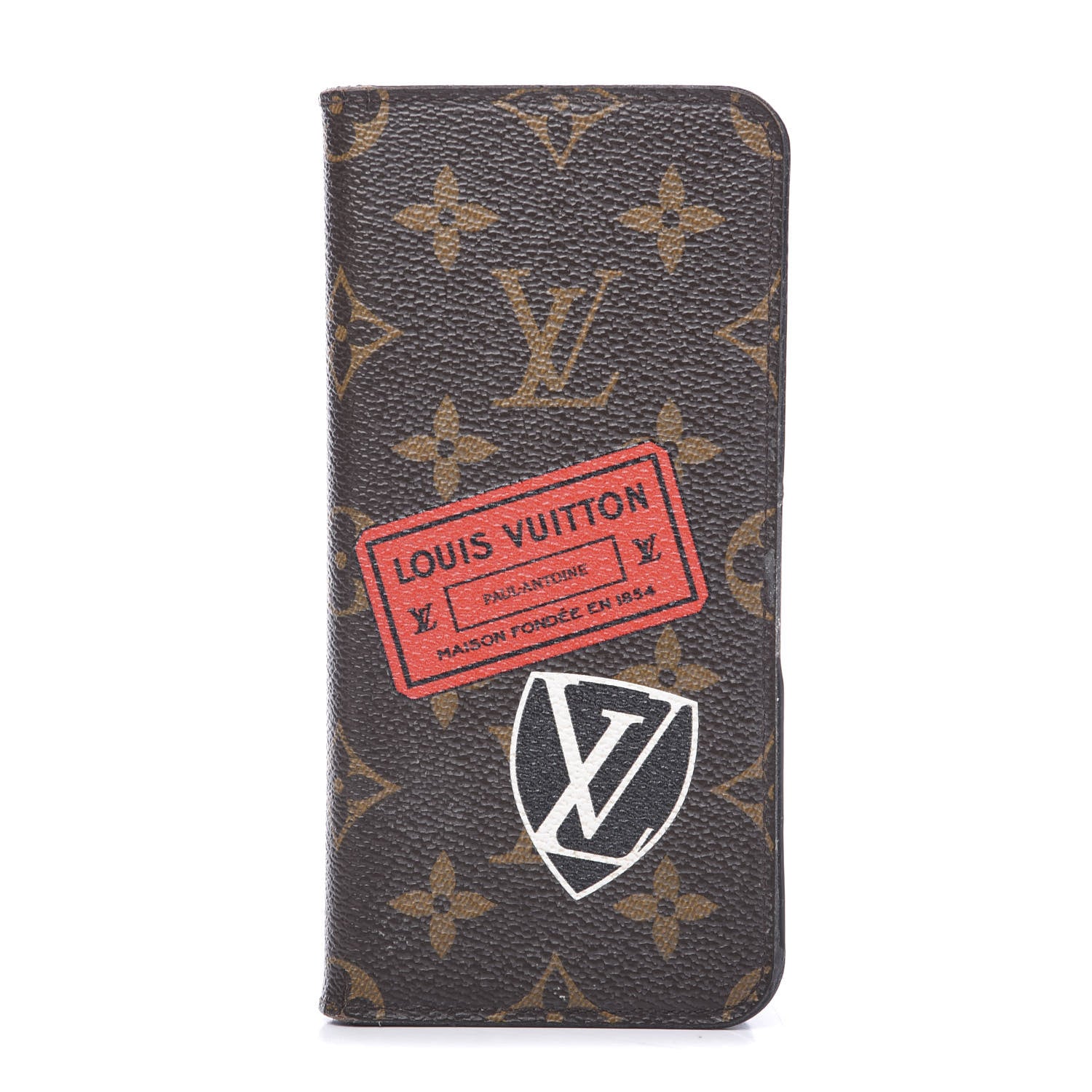 Louis Vuitton Monogram My LV World Tour iPhone 7/8 Plus Folio Case 1 of 8