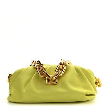 Bottega Veneta Calfskin The Pouch Chain Seagrass 1 of 10