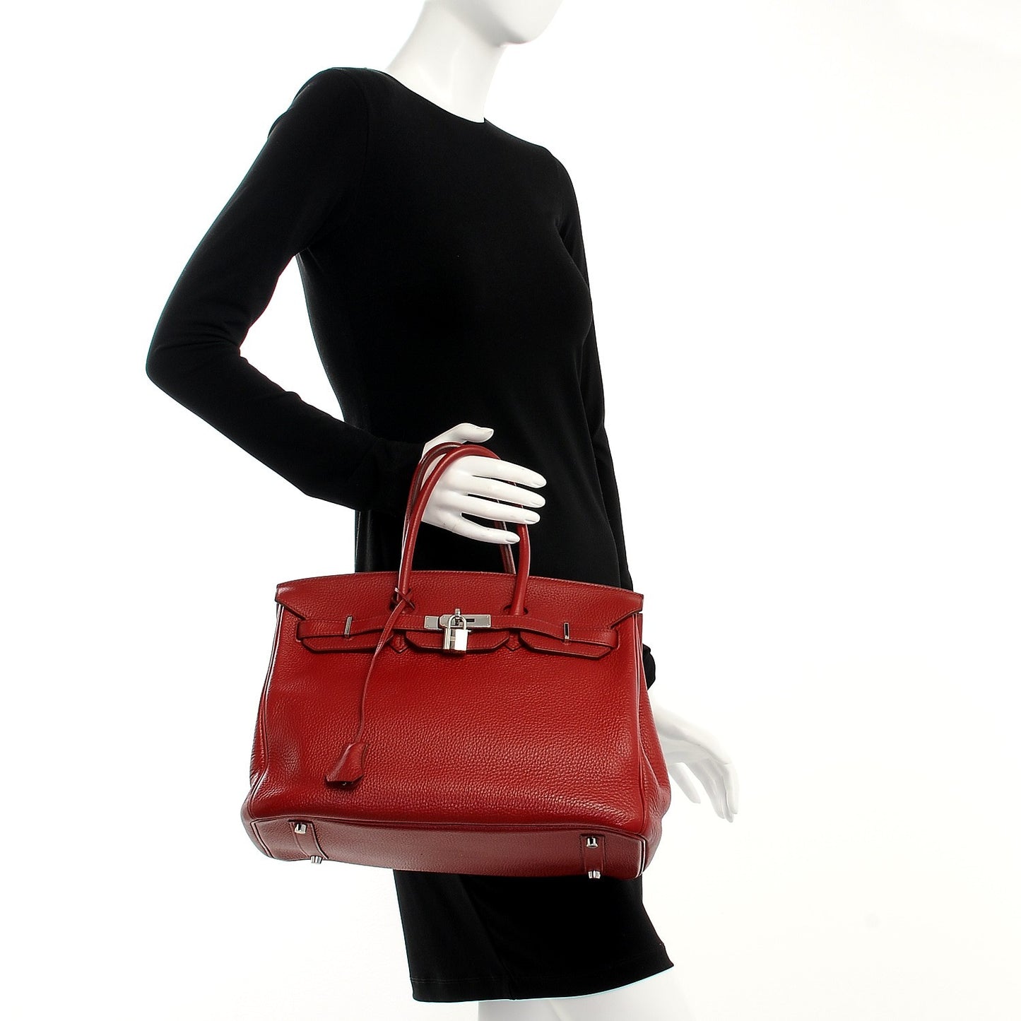 Togo Birkin 35 Rouge Garance