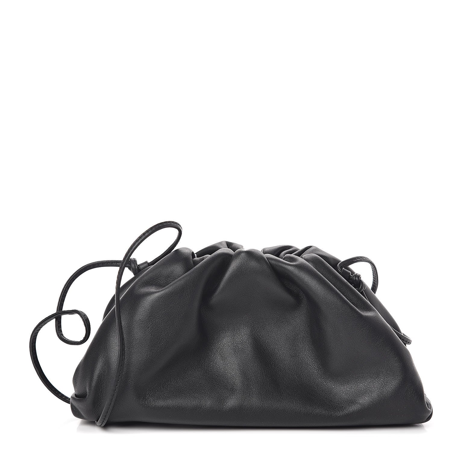 Bottega Veneta Butter Calfskin The Mini Pouch Black 1 of 9