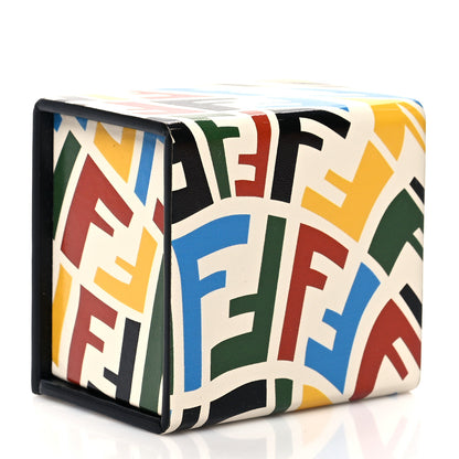 Fendi X SARAH COLEMAN Vitello FF Vertigo Box Key Chain Multicolor 4 of 8