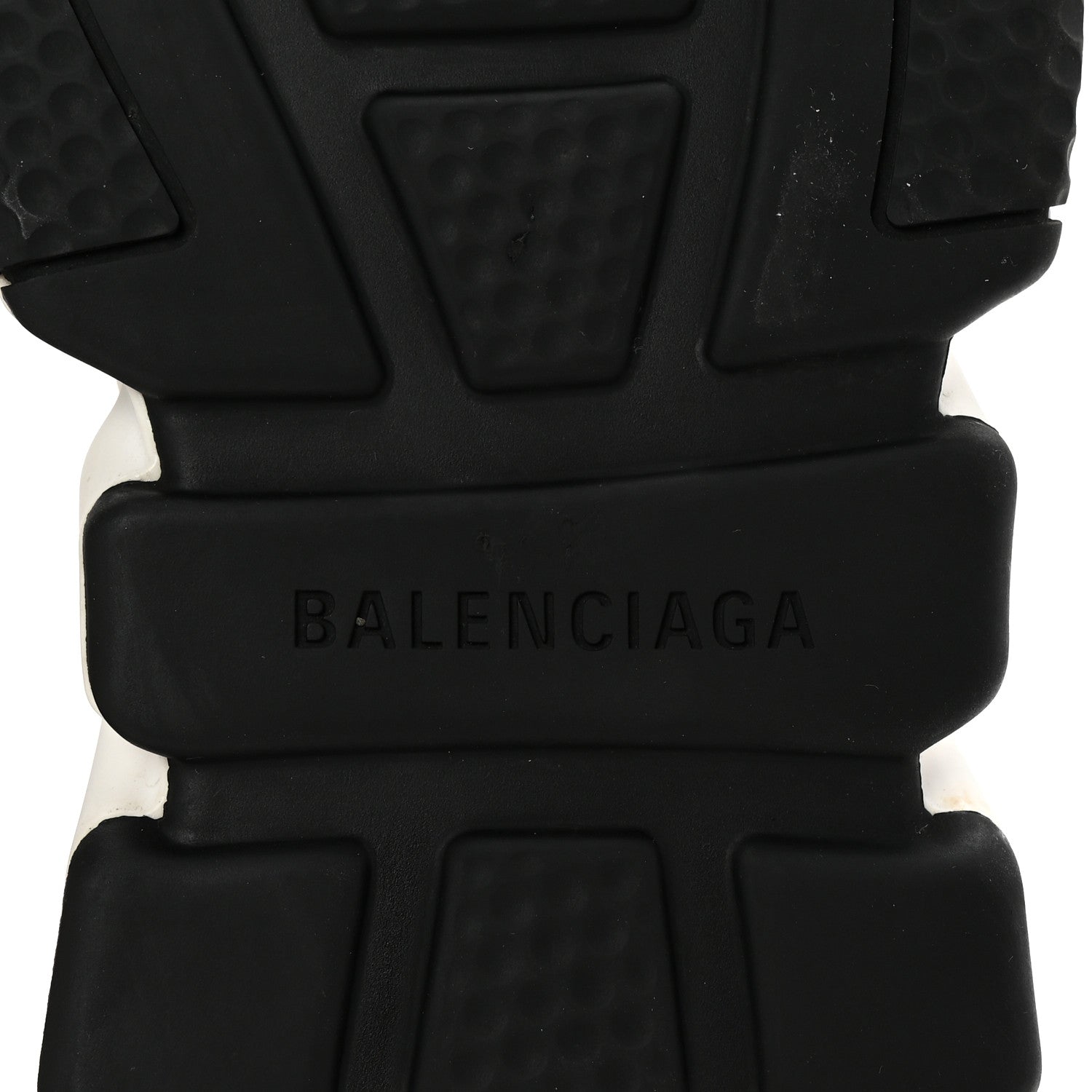 Balenciaga Neoprene Knit Womens Speed Sneakers 37 Black White 7 of 10