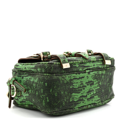 Mulberry Lizard Print Camera Bag Grass Green 4 of 9