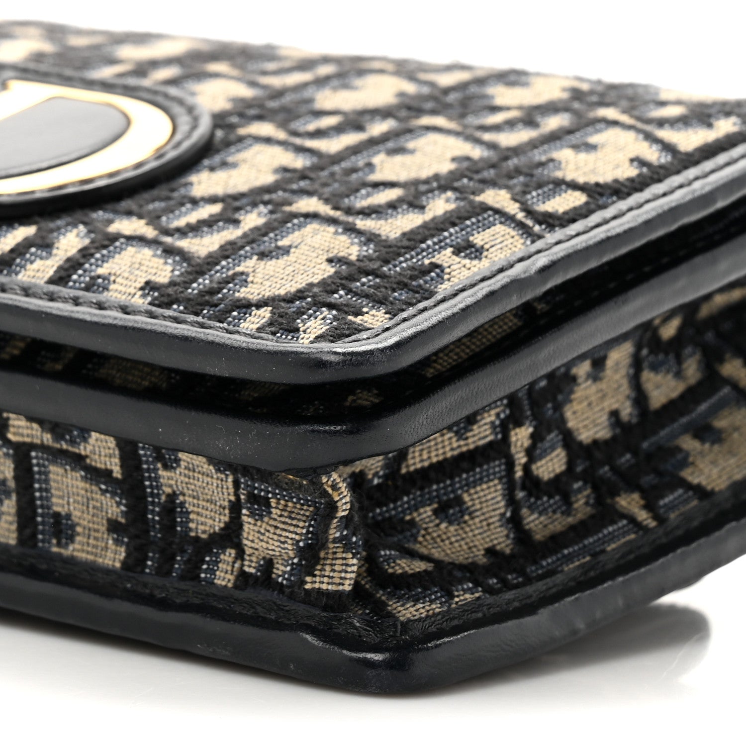Christian Dior Oblique 30 Montaigne 2-In-1 Pouch Blue 10 of 14