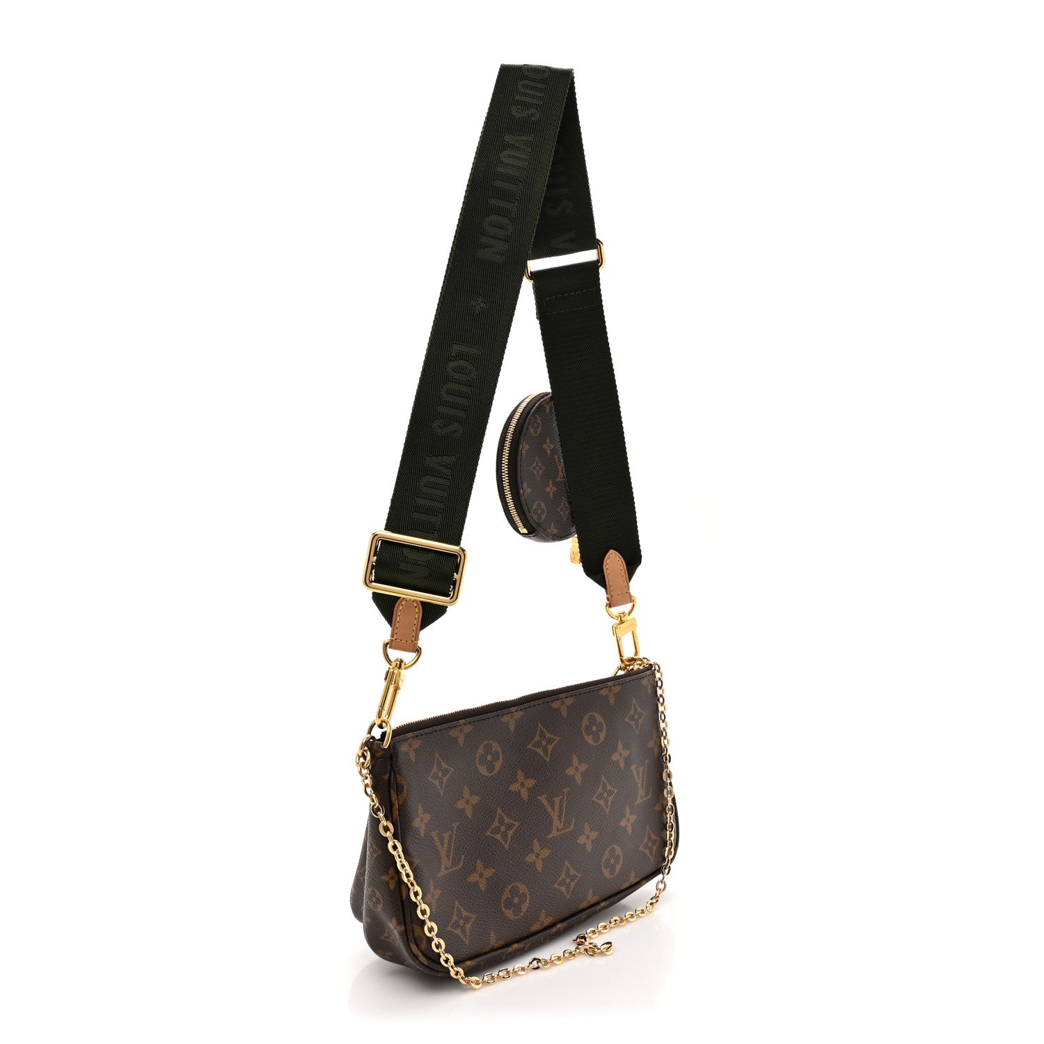 Louis Vuitton Monogram Multi Pochette Accessories Kaki 3 of 10