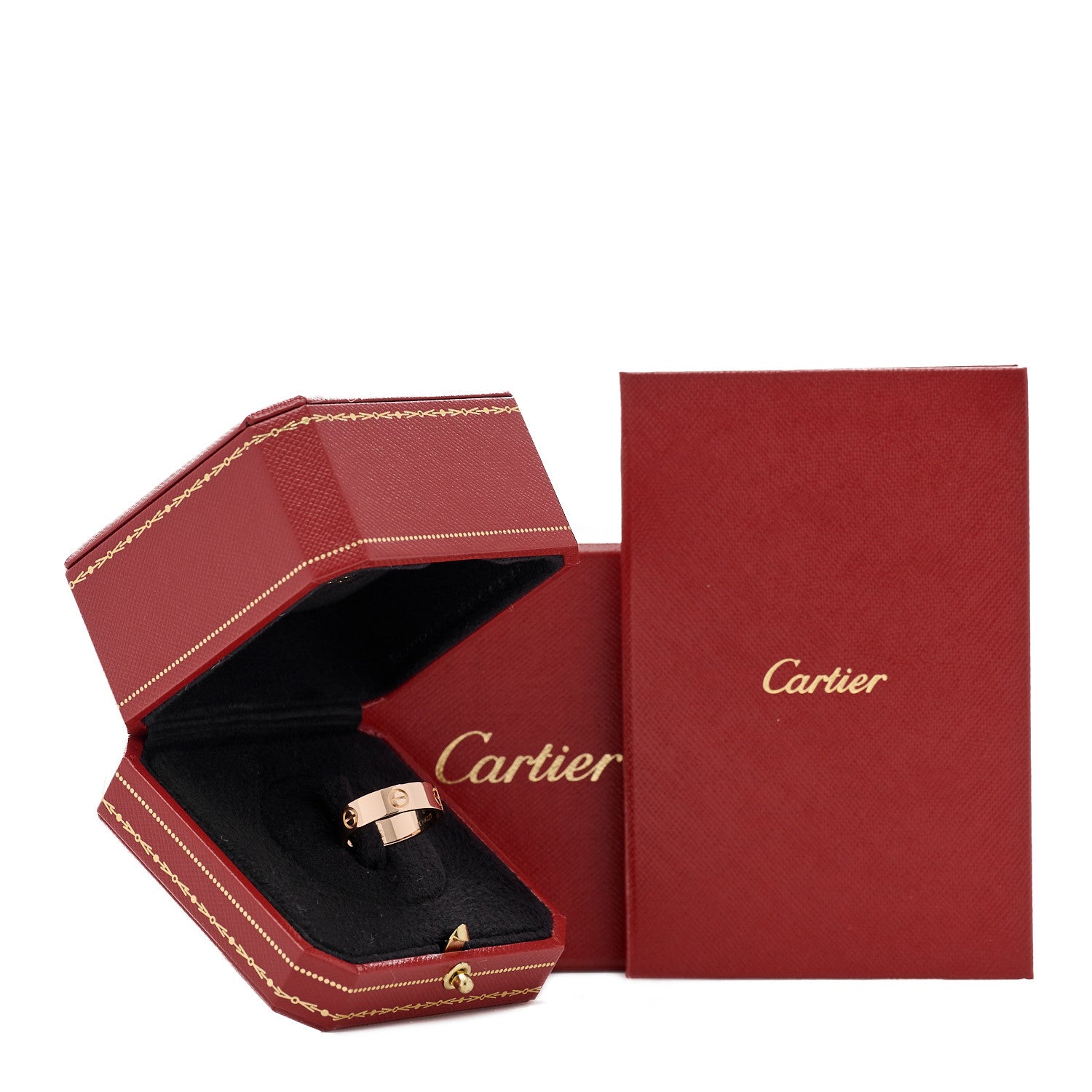 Cartier 18K Pink Gold 5.5mm LOVE Ring 57 8 5 of 5