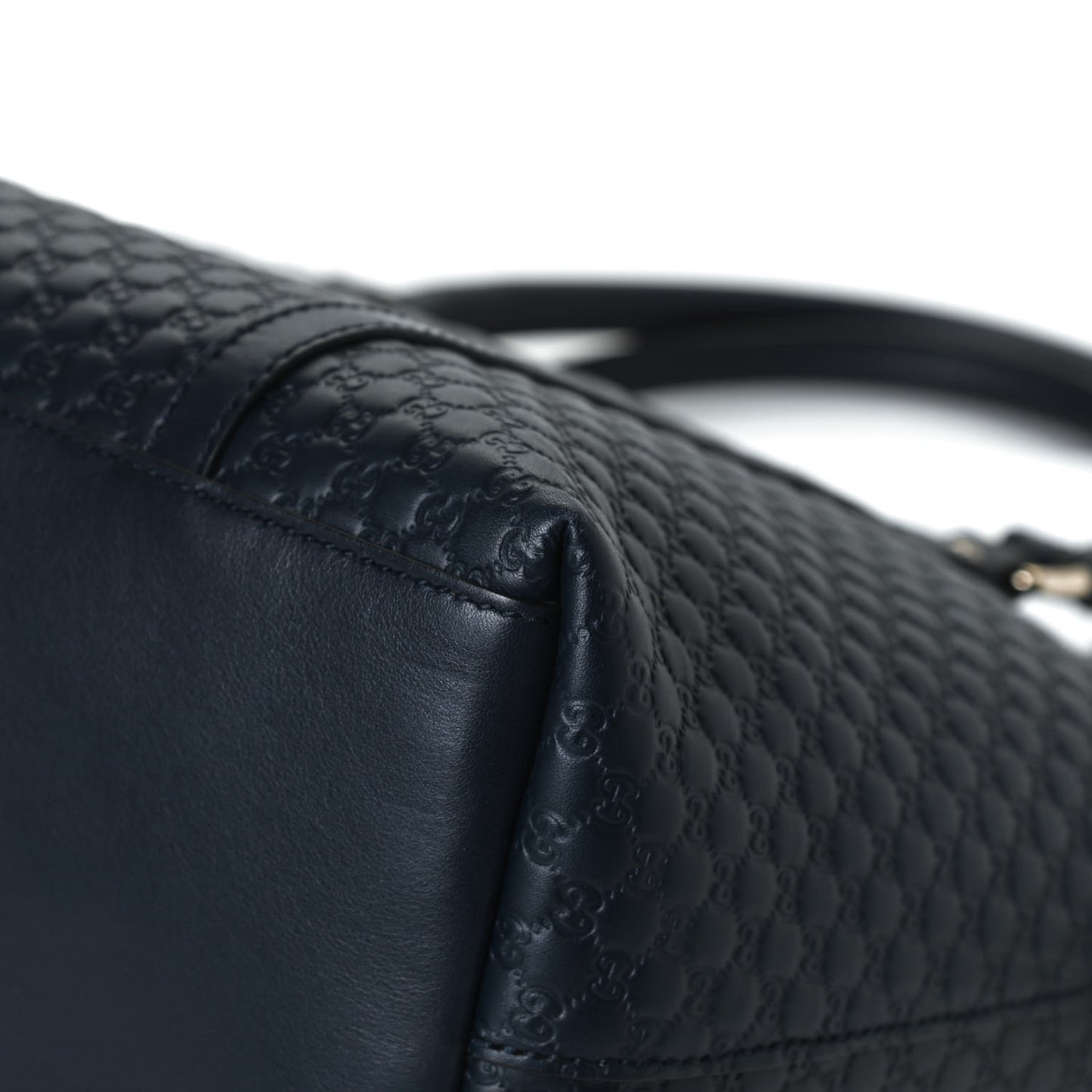 Soft Microguccissima Dome Satchel Navy