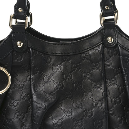 Gucci Guccissima Medium Sukey Tote Black 8 of 10