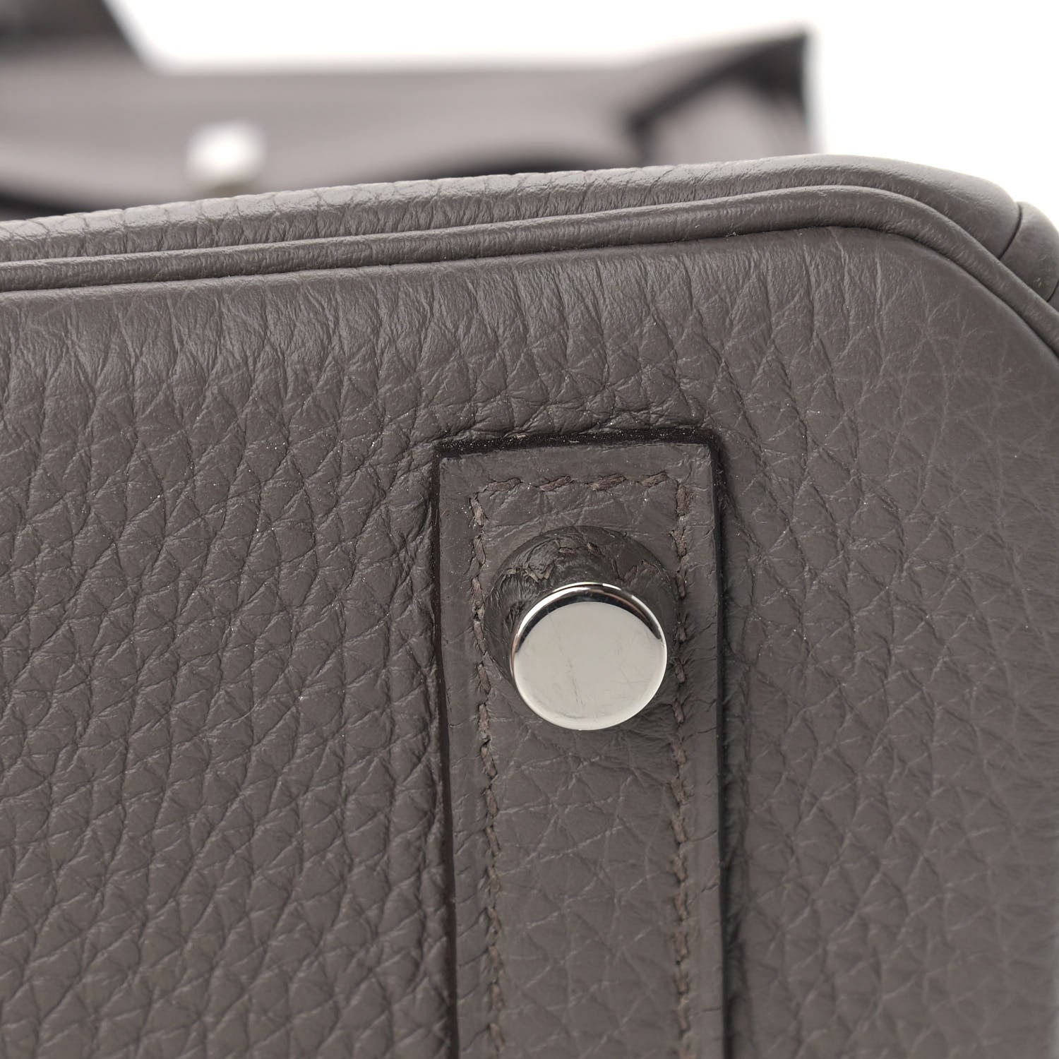 Hermes Togo Birkin 25 Etain 10 of 11